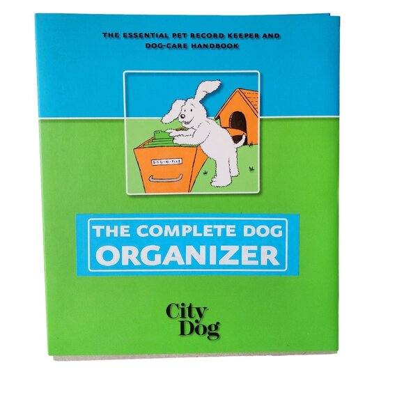 The Complete Dog Organizer Notebook - The Essential Pet Record Book - Picture 1 of 7